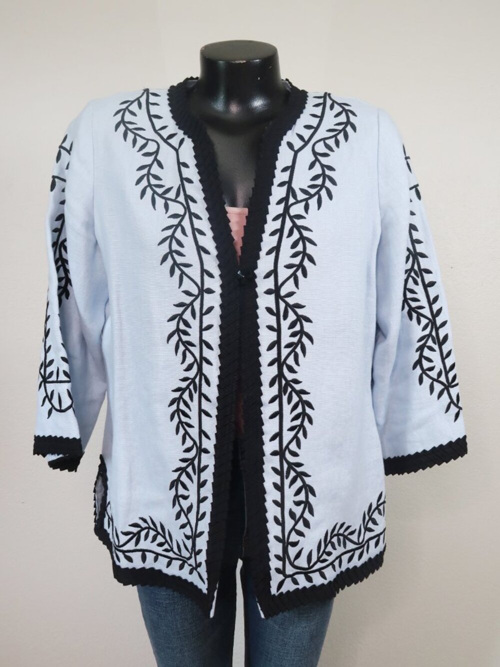 Linea by Louis Dell'Olio 100% Linen Blazer Size M
